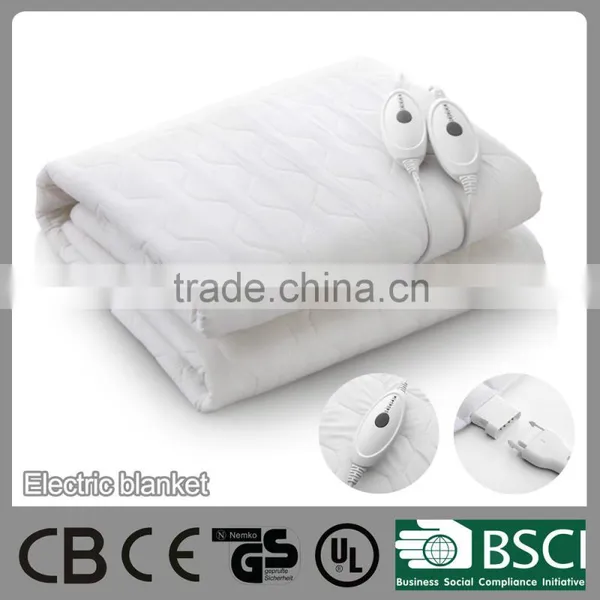 Thermal control type electric hot double electric blanket