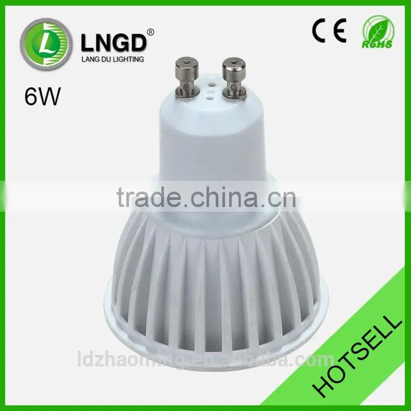 Gu10 Mr16 Led Smd Spotlight 6w