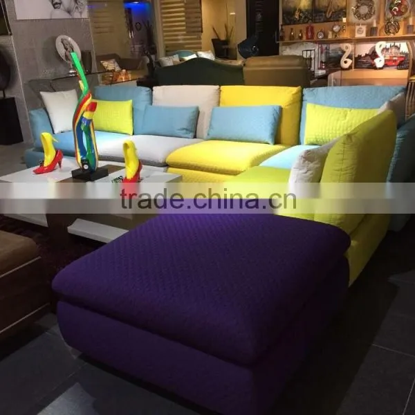 High End Modern Simple Fabric Sofa Set Designs photo-4