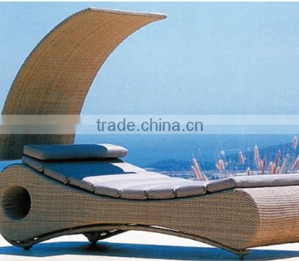 Outdoor Rattan Wicker Garden Furniture Set Round Sofa Bed Quality Choice photo-6