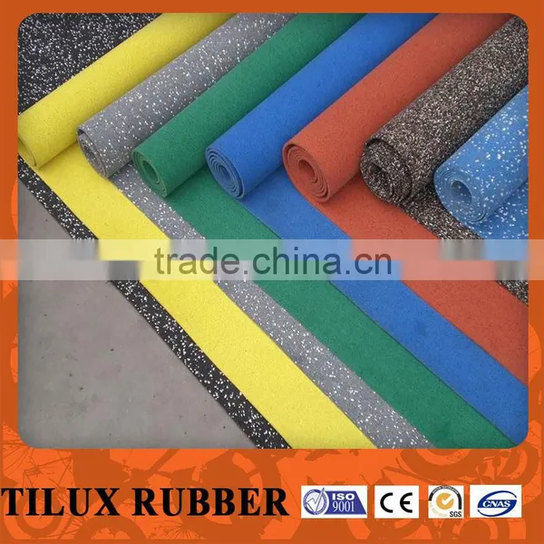 Gray Interlock Rubber Flooring Tiles for Gym Indoor photo-4