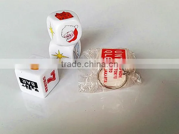 2.5CM Plastic Custom Printing Dice photo-3