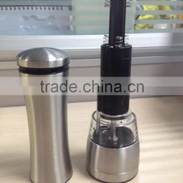 Stainless Steel Electric Salt & Pepper Mill Model Salt Grinder photo-5
