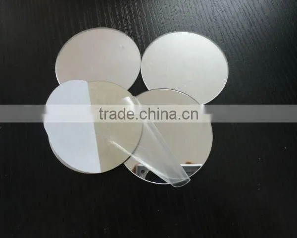 Circle Round Plexiglass Mirror Sticker