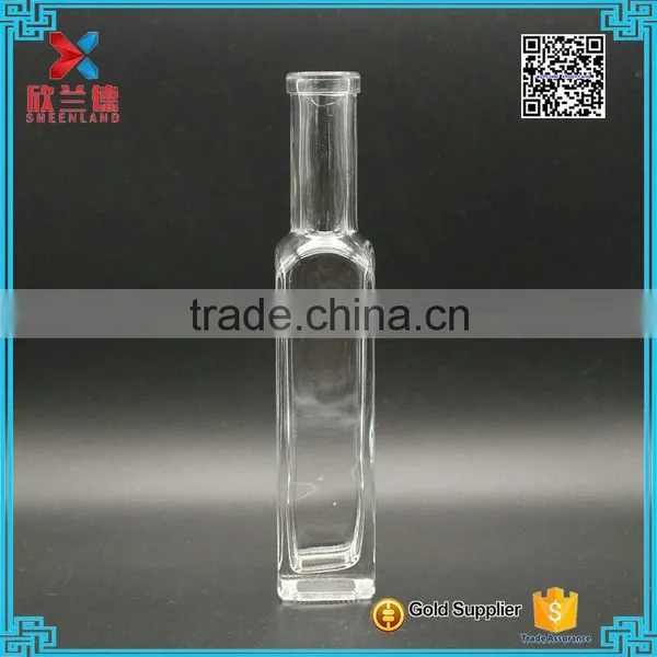 High Quality Slim Wine Bottle/150ml Clear Cork Beverage Bottle photo-2