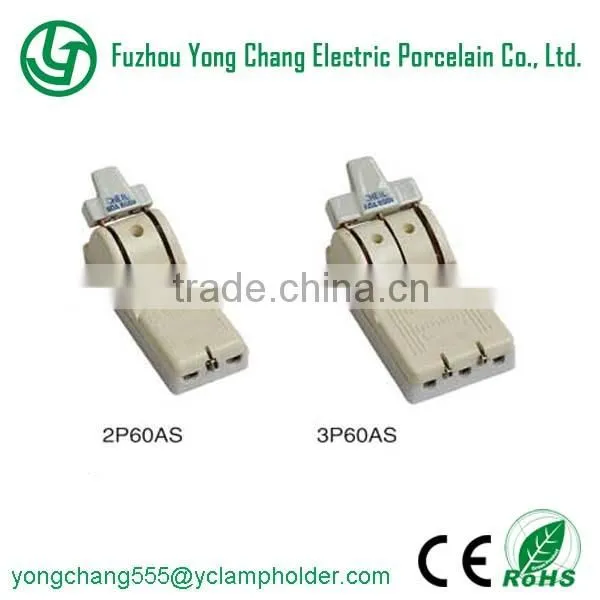 single throw triple pole fuse type knife switch 60amp