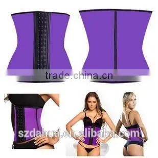 Plus Size Latex Waist Training Corset