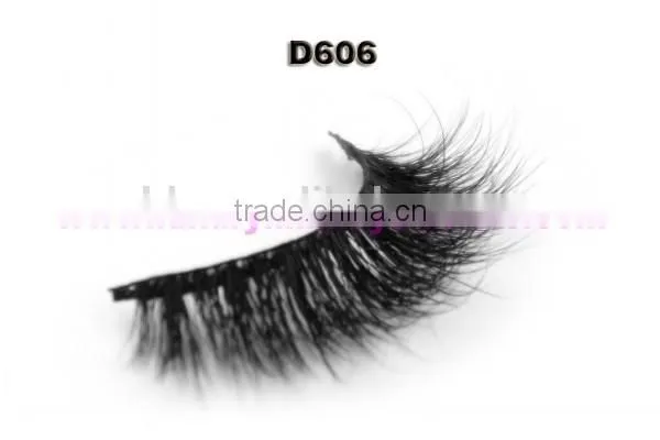 100% Siberian Luxury Mink Fur Strip Eyelashes photo-6