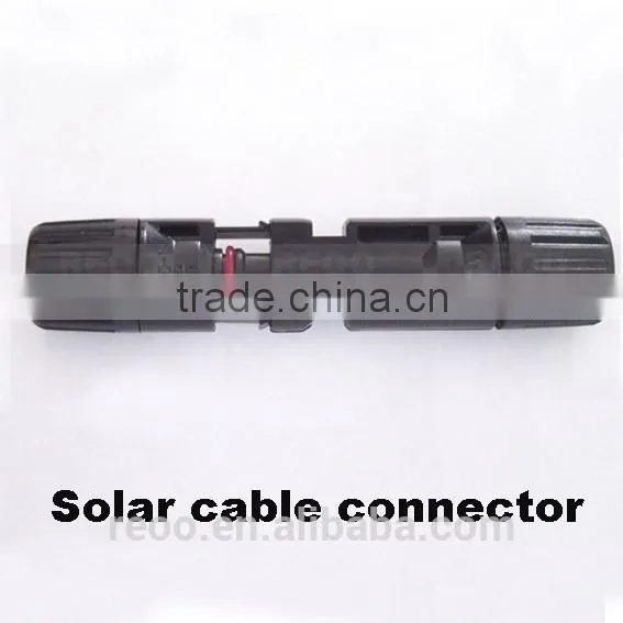 REOO 2016 MC4 TUV Certified Solar Cable Connector With Crimping Tools and Spanner Quality Choice photo-3