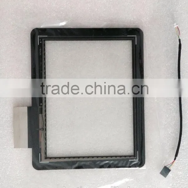 Custom Smaller Demension 5",7",8.4,9" Capacitive Touch Panel With Printing White Logo and Some LED Apertures photo-5