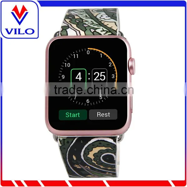 38mm/42mm Leather Wristband for Apple Watch Band Strap With Adapter photo-3