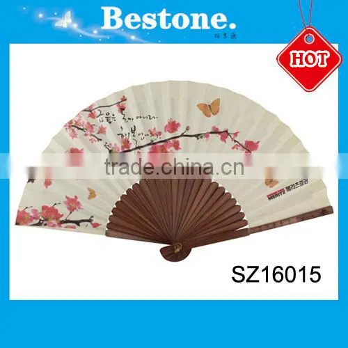 Professional Custom Logo Folding Paper Hand Fan photo-6