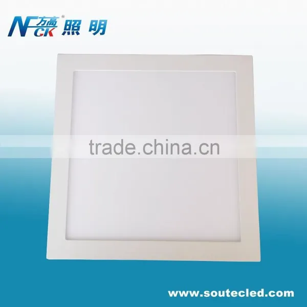 Surface Mount 24w Flat Led Panel Light 300X300MM Aluminum Indoor Square Led Light Panel photo-3