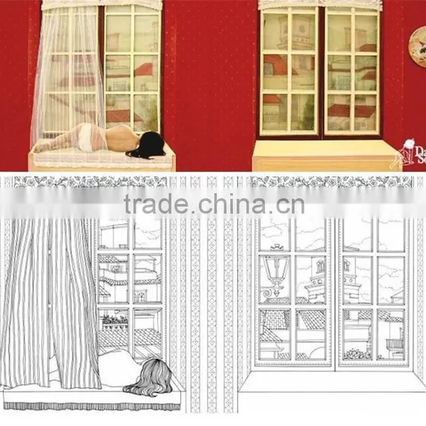 Wholesale Hot Selling Secret Garden Series the Time Garden Adult Coloring Books photo-2