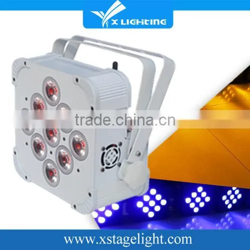9x10w Wedding Supplies Battery Power Wireless Dmx Led Par Wireless Dmx Uplights