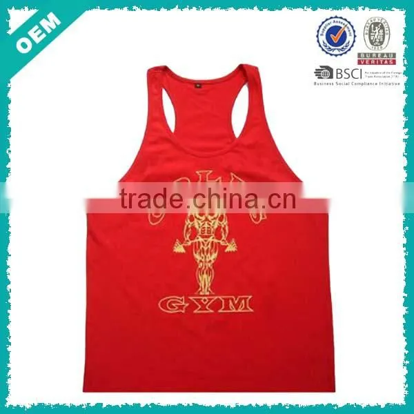 Cheap Custom Wrestling Men's Bodybuilding Gym Singlets (lyt020007)