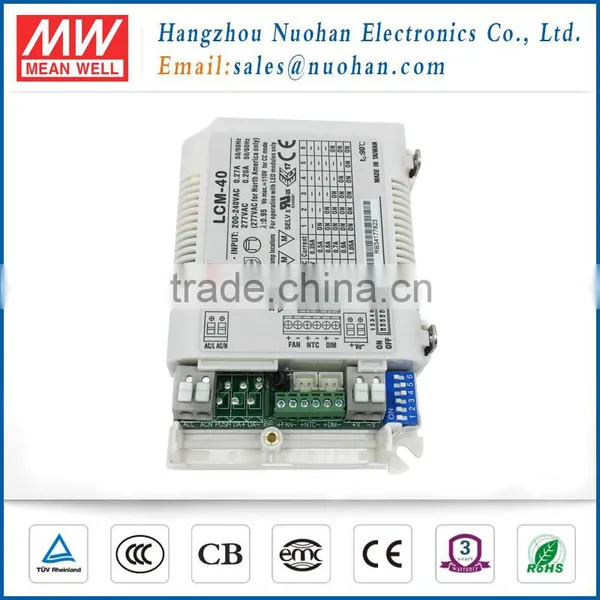 Mean Well LCM-40 40W 500mA Multiple Stage Output Current LED Driver Dimming Pwm Led Driver 220v Led Driver 40w 500ma photo-5