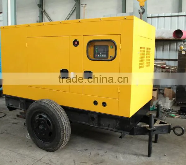 Made-in-China Trailer Silent Type 50KW Diesel Generator for Restaurant Use Quality Choice photo-2