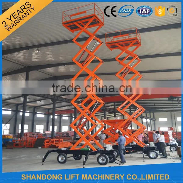 Mobile Adjustable Scissor Suspended Electric Scaffolds Platform photo-4