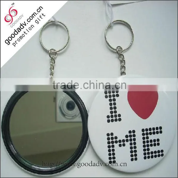 Characteristic Promotion GiftsTinplate Mirror Key Chain photo-4