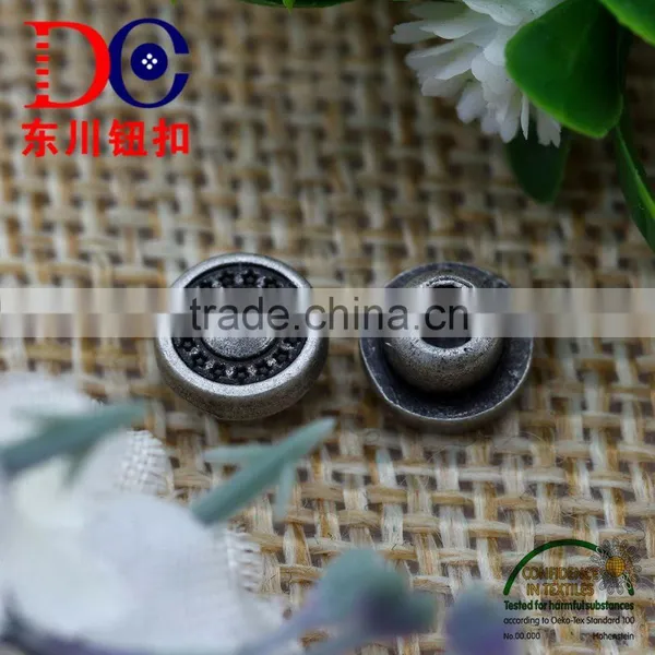 SGS Garments Accessories Manufacturer in China Alloy Jeans Button photo-2