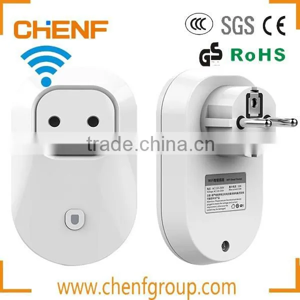 Cheaper High Quality European Plug Wifi Wireless Remote Controll Socket photo-6