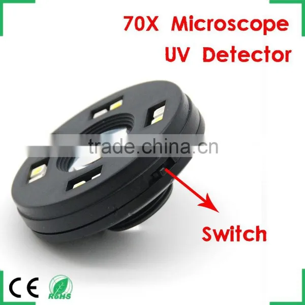 Usb Rechargeable LED Light Digital Microscope 70x Optical Smart Microscope photo-3