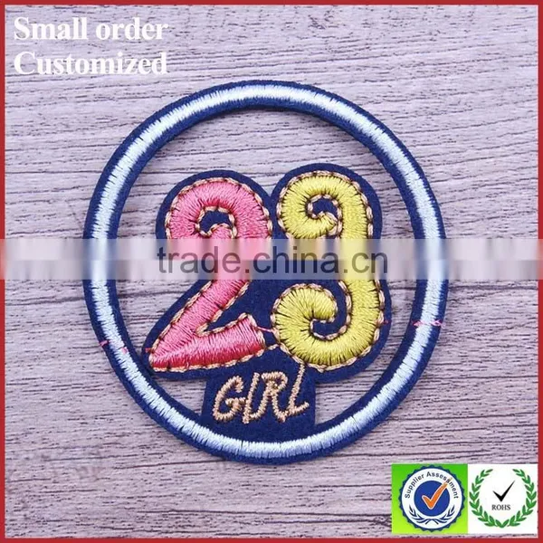 Wholesale Number and Letters Patch, Embroidery Number Badges photo-2