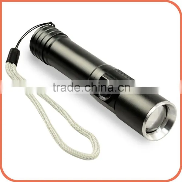 Military Grade XPG 5w 18650 Rechargeable Camping Flash Zoom Power Style Led Flashlight
