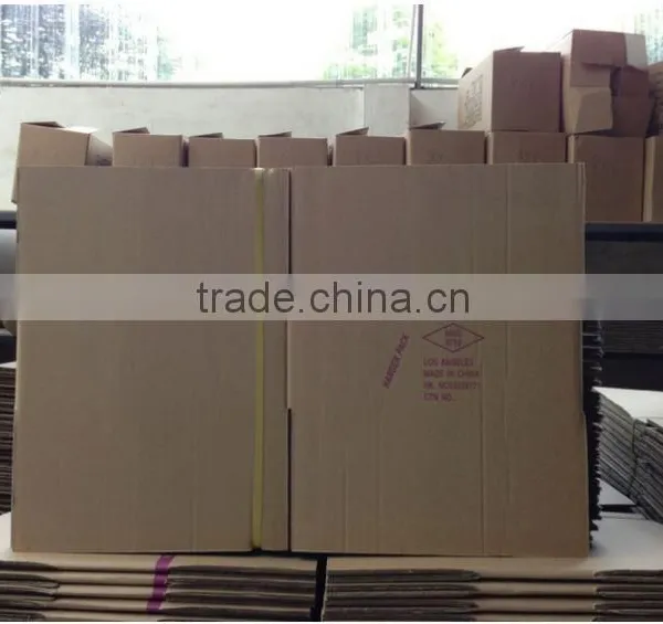 Custom Handle Packing Box Corrugated Paper Carton Box With Logo China Factory photo-3