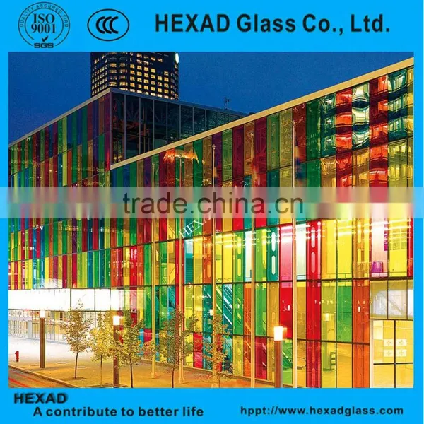 High Quality 5+0.76+5mm Green Laminated Glass in Real Estate&Building photo-3