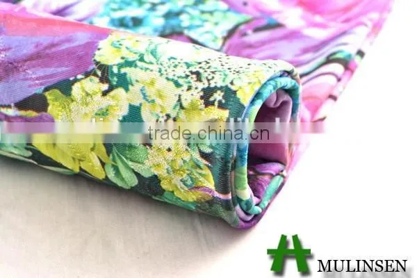 2015 Mulinsen Hot Sales FDY Paper Printing Jacquard Fabric for Clothing photo-2