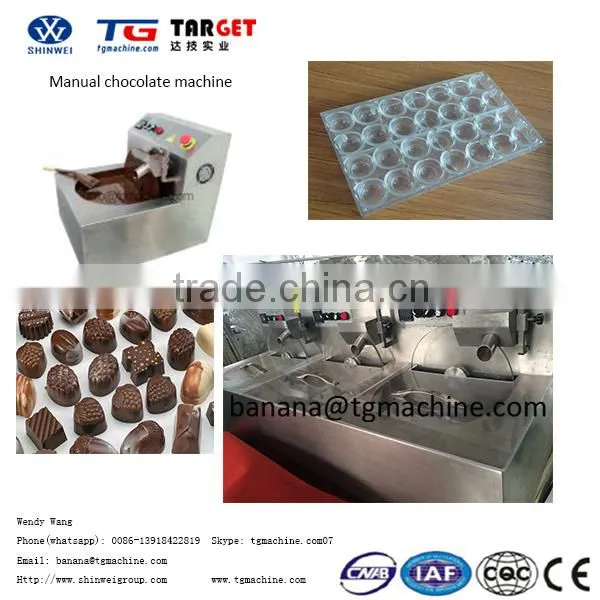 SG30 Manual Chocolate Machine Chocolate Moulding Machine