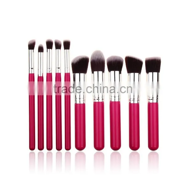 10Pcs Pro Makeup Blush Eyeshadow Blending Set Concealer Cosmetic Make Up Brushes Tool Eyeliner Lip Brushes photo-4