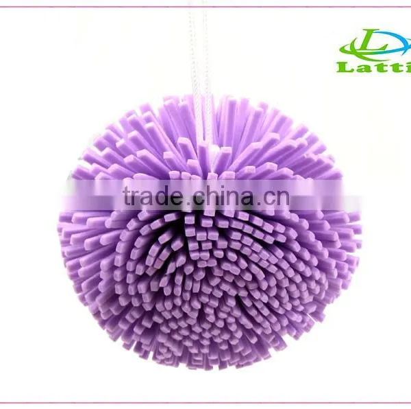 Multicolor Eva Bath Sponge of Flower Shape photo-6