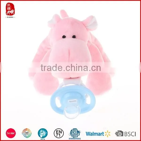 Wholesale Soft Cute Baby Plush Stuffed Pacifier Toys photo-3