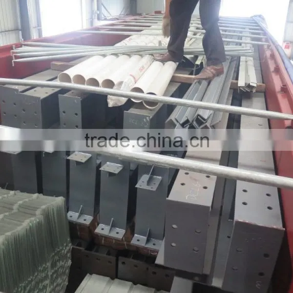 Pre-engineered Double Span Iron Frame Warehouse photo-5