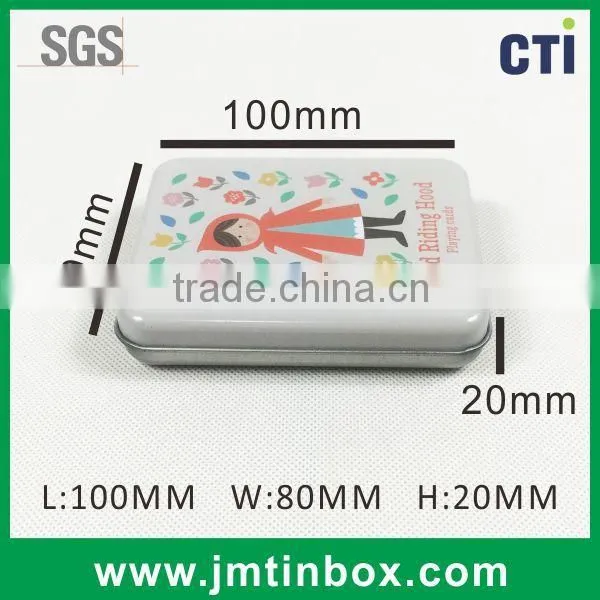 Playing Cards Tin Box \ Gift Tin \ Drawing Tin \