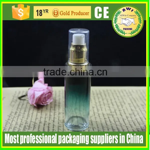 Glass Lotion Bottle Empty Cosmetic Bottle 50ml