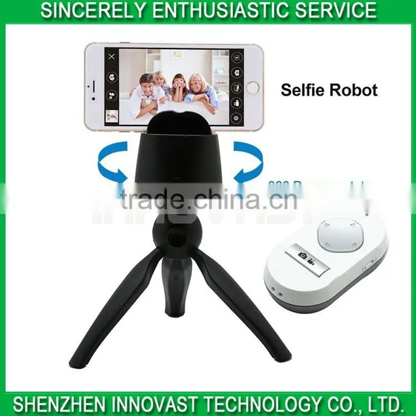 Portable Wireless Smart Selfie Robot With Bluetooth for Mobile Phone IOS and Android System photo-5
