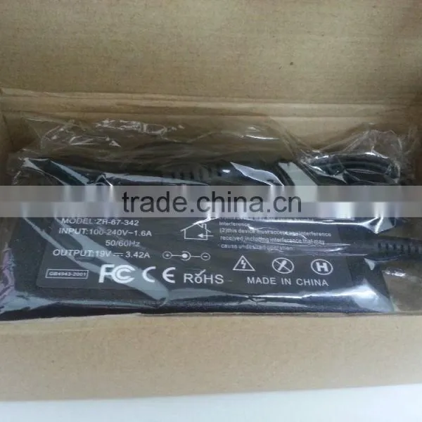 Replacement 65W 19V 3.42A Laptop Charger Notebook Adapter photo-3