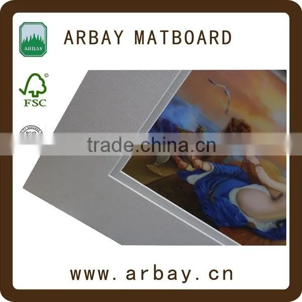 High Quality 1.4mm Thick Double Frame Paper Art Mats Painting Frame photo-5