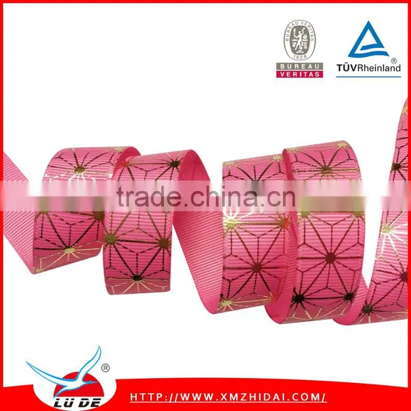 2015 Direct Factory Custom Printed Ribbon,printed Grosgrain Ribbon Wholesale photo-2