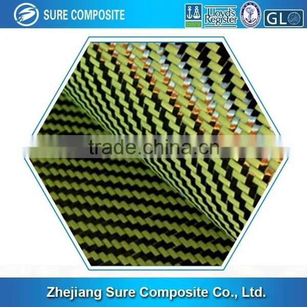 High Performance Mixed Fabric Carbon With Aramid