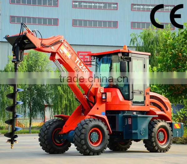Agircultural Machine Tractor TL2500 Wheel Tractor With Front Loader for Sale photo-3