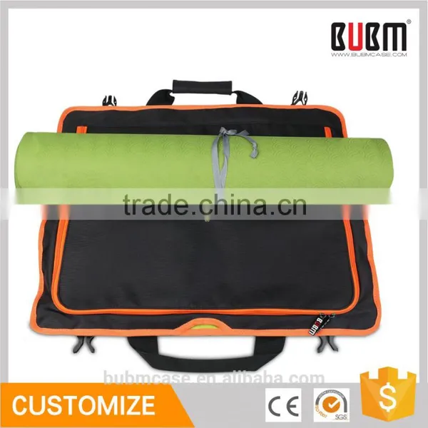 BUBM 2016 Innovation Product Foldable Colorful Custom Logo Softextile Yoga Mat Bag photo-5
