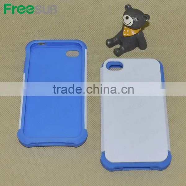 Empty White Blank Sublimation Silicon Cell Phone Case photo-2