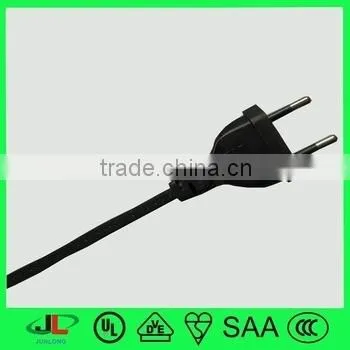 Italy Lamp Holder E14 Edison, VDE Power Cord for Electric Grill, IEC Male Socket With Switch photo-4
