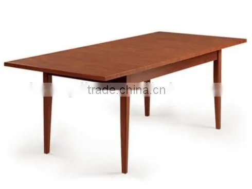 Highly Cost-effective Plywood Table Top Restaurant Wooden Dining Table photo-2