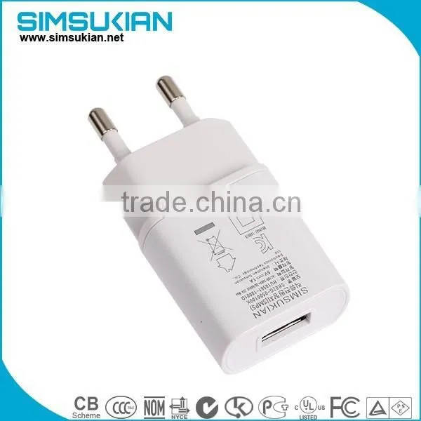5V Travel Charger Android Phone ac dc 5v Travel Electric Adapter